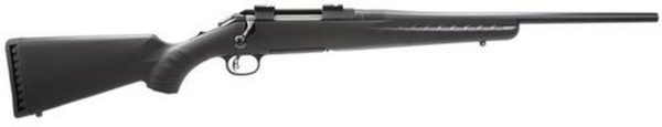 Ruger Amer-C Bolt 22-250 Remington 18" Barrel, Black Composite Stock Matte Black, 4rd