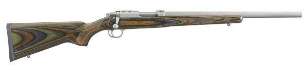 Ruger 77/17 17 Win Super Mag 18.5" SS Barrel, Green Mountian Stock, 6rd Detach Mag