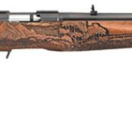 Ruger American Rimfire Farmer 17hmr 22" Barrel Engraved Wood Stock 9rd Mag