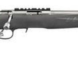 Ruger American Rimfire, 22LR, 18" Barrel, Synthetic Black Stock Stainless Steel, 10rd