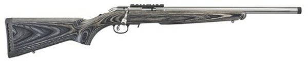 Ruger American Rimfire Target, .17 HMR, 18", 9rd, Laminate Black Stock
