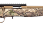 Ruger American Rimfire Standard 17HMR, 18" Threaded Barrel, Bronze, Camo, 9rd