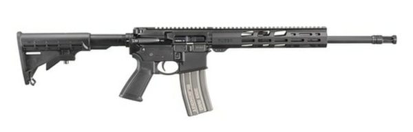 Ruger AR-556 300 Blackout, 16" Barrel, Anodized Black, 6 Pos Coll Stock, M-LOK Handguard, 30rd