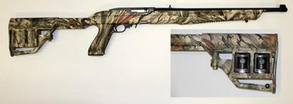 Ruger 10/22 .22LR, Tacstar, Legends Camo, 18.5", 10rd