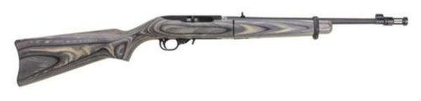 Ruger 10/22 Takedown .22LR, Black Laminate Stock, 18.5" Blued Barrel, Flash Hider