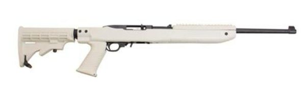 Ruger 10/22 Tapco Intrafuse Stock White 22LR 16.6" Barrel, 10 Rd Mag
