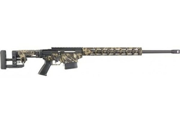 Ruger Precision 308 20" Barrel KeyMod Rail, Desolve Bare Reduced Camo Finish, 10rd Magazine