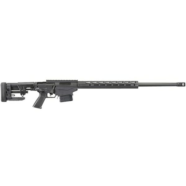 Ruger Precision Rifle, Bolt-Action, 6MM Creedmoor, 26" Cold Hammer Forged Heavy-Contour Barrel, Black Anodized Finish, Ruger Precision MSR Stock and 15" Freefloat M-LOK Handguard, 10Rd