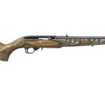 Ruger 10/22 Gator, 22LR, 18.5", Laminated Engraved Gator Stock, Blued, Talo Exclusive