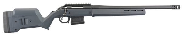 Ruger American Magpul Hunter 308 Winchester 20" Barrel, Magpul Short Action Fully Adjustable Stock Matte Black, 5rd