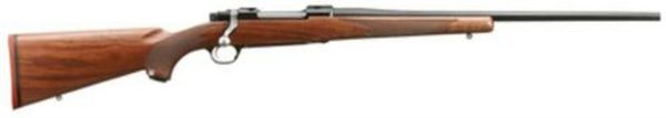 Ruger M77 Hawkeye Standard .270 Win 22" Satin Blue Finish Barrel American Walnut Stock No Sights 4 Rounds
