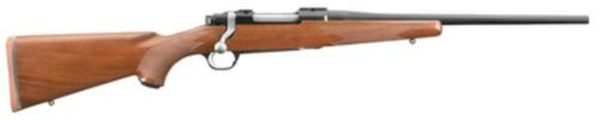Ruger M77 Hawkeye Compact .243 Win 16.5 Inch Satin Blue Barrel American Walnut Stock No Sights 4 Rounds