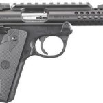 Ruger Mark IV 22LR, 4.4" Threaded Barrel, Black Anodized, 10rd Mag