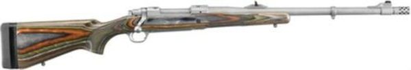 Ruger Guide Gun .416 Ruger 20" SS Barrel, Muzzle Brake Green Mounting Laminate Stock 3rd