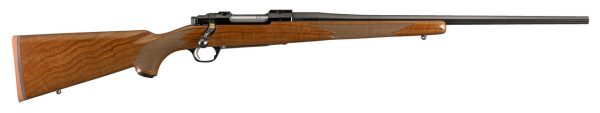RUGER LIMITED EDITION 50TH ANNIVERSARY M77 HAWKEYE .243 WIN 22" BARREL, HIGH GRADE WALNUT STOCK