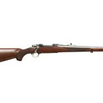 Ruger M77 MkII International 243 Win 18.5" Barrel Full Walnut Stock, Brushed SS Finish