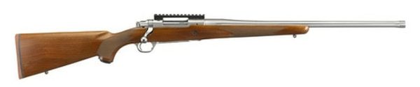 Ruger Hawkeye Hunter 6.5 Creedmoor, 22" Barrel, American Walnut, Satin Stainless, 4rd