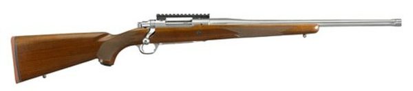 Ruger Hawkeye Hunter .308 Win, 20" Barrel, American Walnut, Satin Stainless, 4rd