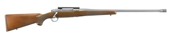 Ruger Hawkeye Hunter .300 Win Mag, 24" Barrel, American Walnut, Satin Stainless, 3rd