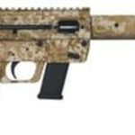 Just Right Carbine Takedown 45 ACP 17" Threaded Barrel Collapsible M4 Stock Desert Camo Finish Quad Rail Forend 13rd Glock or Glock Style Magazine