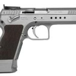 EAA Witness Elite Limited 40 S&W 4.75" Barrel, Wood Grip Chrome Finish, 15rd