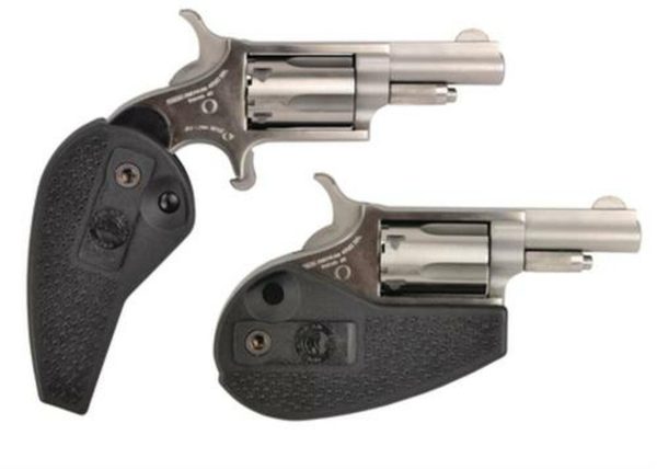 North American Arms NAA HGBLLR 22 Holster Grip 22LR 1.62" 5rd Black Holster Grip SS