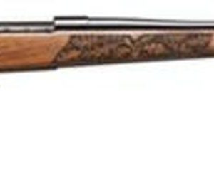 Weatherby Vanguard Lazerguard, .300 Wby Mag, 24", Blued, Laser Carved Walnut Stock