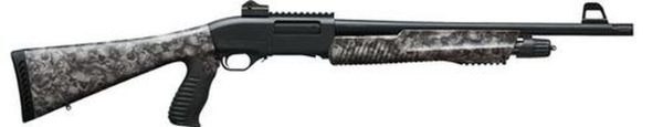 Weatherby PA-459 Threat Response, 20 Ga, 18.5", 3" Chamber, ReaperBlack, Synthetic Pistol Grip Stock