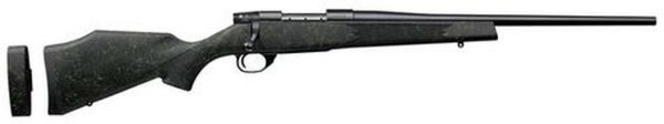 Weatherby Vanguard Volt, .243 Win, 20", Blued, Synthetic Stock, Green Webbing