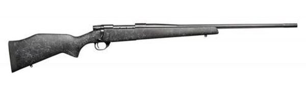 Weatherby Vanguard Wilderness DBM, .270 Win, 24" Fluted, Blued, Grey Composite Stock