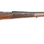 Weatherby Mark V Lazermark, .270 Wby Mag, 26", Blued, Laser Carved Walnut Stock
