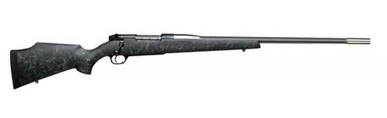 Weatherby Mark V Accumark, 6.5 Cr, 24" Fluted, Stainless, Composite Stock