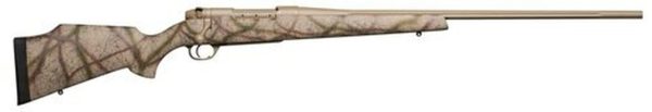 Weatherby Mark V Outfitter Bolt 300 Weatherby Magnum 28" Barrel, Carbon Fiber Desert Camo, Black Web Stock Flat Dark Earth Cerakote, 3rd