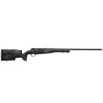 Weatherby Mark V Accumark Pro 300 Weatherby Mag, 26", Tungsten Gray Cerakote Fixed Carbon Fiber, RH, 3rd