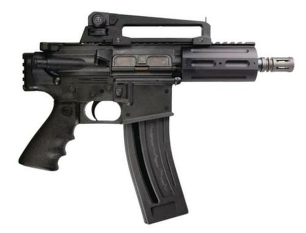 Chiappa M4-22 Pistol 22LR 6" Barrel Two Magazines 28 Rounds, Red Dot Scope