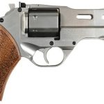 Chiappa White Rhino 357 RemMag 4" 6rd Wood Grip Nickel