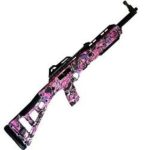 Hi-Point Model 4095TS .40 Smith & Wesson 17.5" Barrel Black Pink Polymer Skeletonized Target Stock Adjustable Sights 10rd
