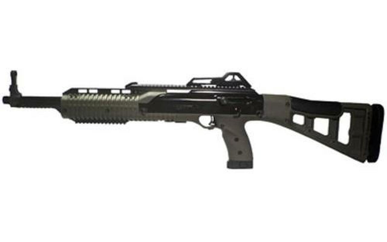 Hi-Point 4595TS Carbine 45 ACP 17.5" Barrel, Polymer Skeleton OD Green Stock Black, 9rd