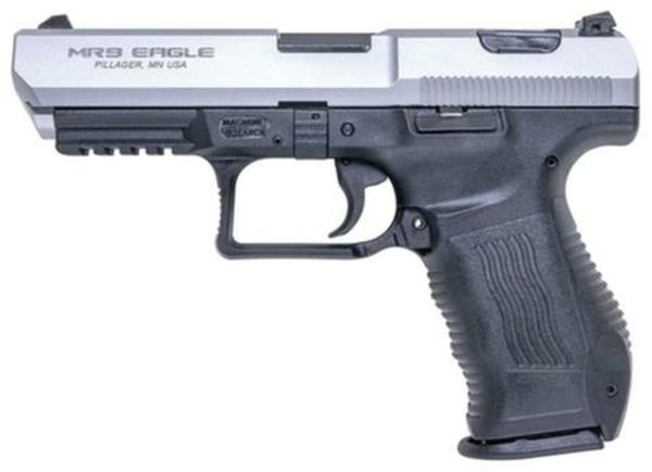 Magnum Research Eagle 9mm 4.5" Barrel SS Finish Black Polymer Frame 15rd Mag