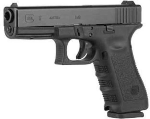 Glock G17 Gen3, 9mm, 4.49", 17rd, Black, USA Made