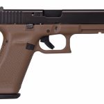 Glock 17 Gen 5 9mm Flat Dark Earth Frame Fixed Sights 17rd Mag
