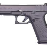 Glock, 45, Semi-automatic, Striker Fired, Full Size, 9mm, 4.02", Matte, 17Rd, 3 Mags, Night Sights, Polymer, Matte