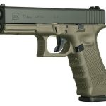 Glock G17 Gen4 9mm OD Green Frame Factory