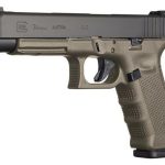 Glock G34 Gen4 OD Green Frame Factory 9x19