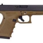 Glock G19 G4 9mm, 4.01", 10rd, Fixed Sights, Flat Dark Earth Frame
