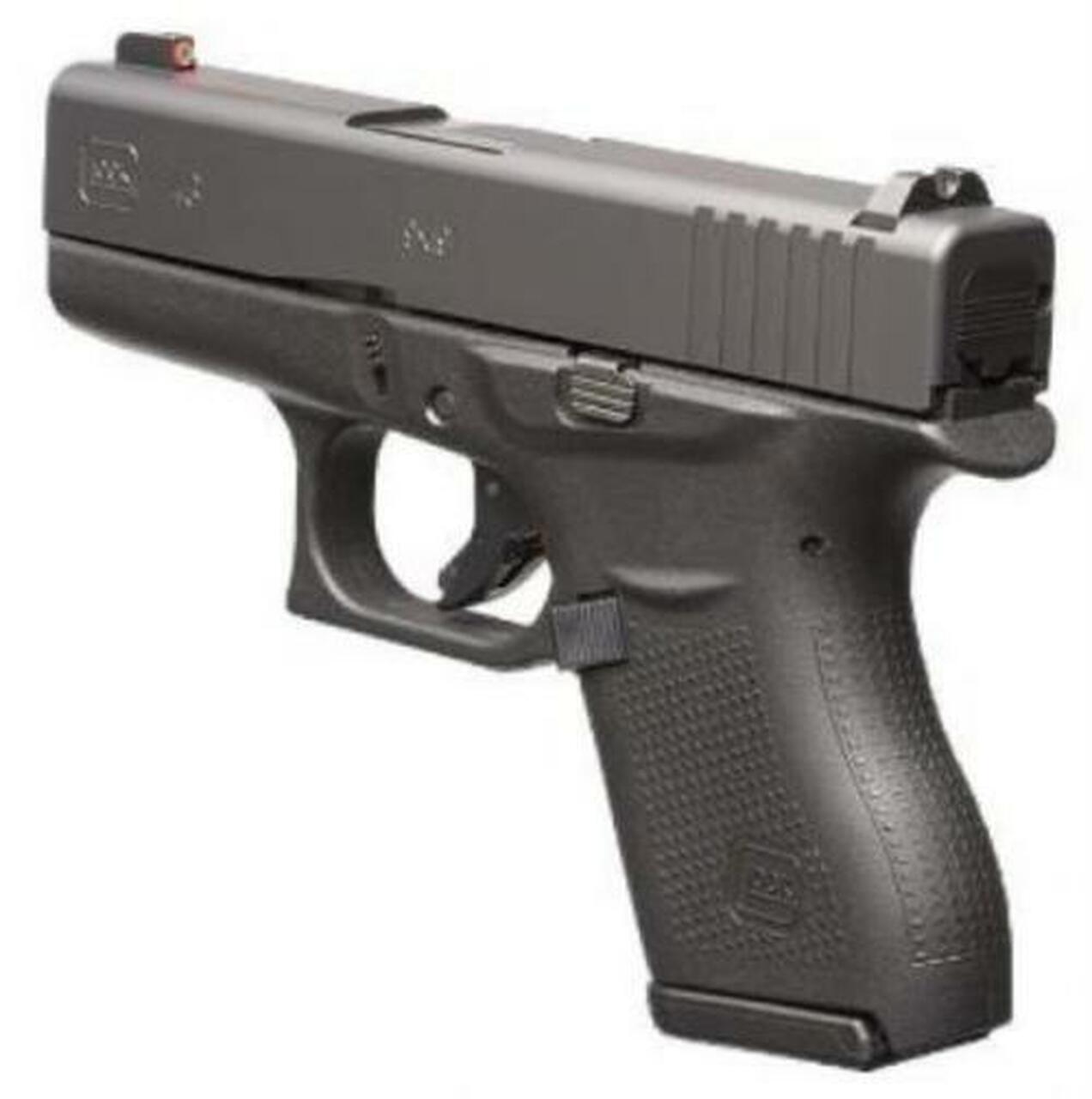 Glock G43 Gen3 9mm 3" Barrel, Front Night Sight, 6 Rd Mag