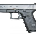 Glock G19 Gen4, MOS 9mm, 4" Barrel, Fixed Sights, 15rd