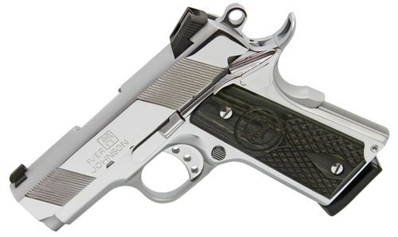 Iver Johnson Arms 1911 Thrasher, 9mm, 3.125", 8rd, Chrome Steel
