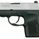 SIG P290 9mm 2.9 6+1/8+1 Interchangeable Poly Grip Two-Tone