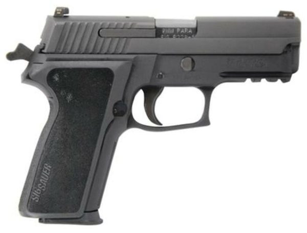 Sig P229 9MM 3.9In Nitron Black Da/Sa Siglite E2 Grip (2) 10Rd Steel MAG MA Compliant